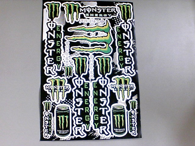 Calcomania Monster Plana Grande – Brotherhood Biker Store